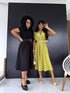 MELNA kleita + josta "FUTURISTIC"